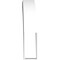 Ekena Millwork 5 1/2-in. W x 22-in. D x 26-in. H Thorton Architectural Grade PVC Knee Brace BRCP055X22X26THR - alternate 4